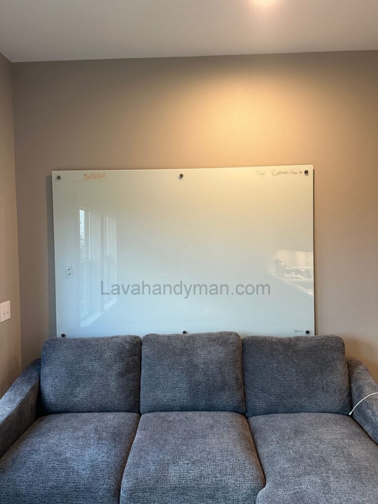 Installing a Whiteboard