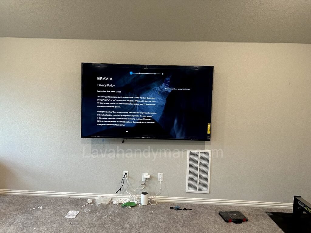 Wall-Mount an 85-Inch TV