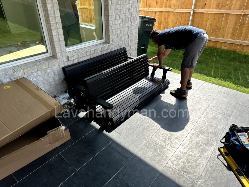 Installing a Family Swing at Home