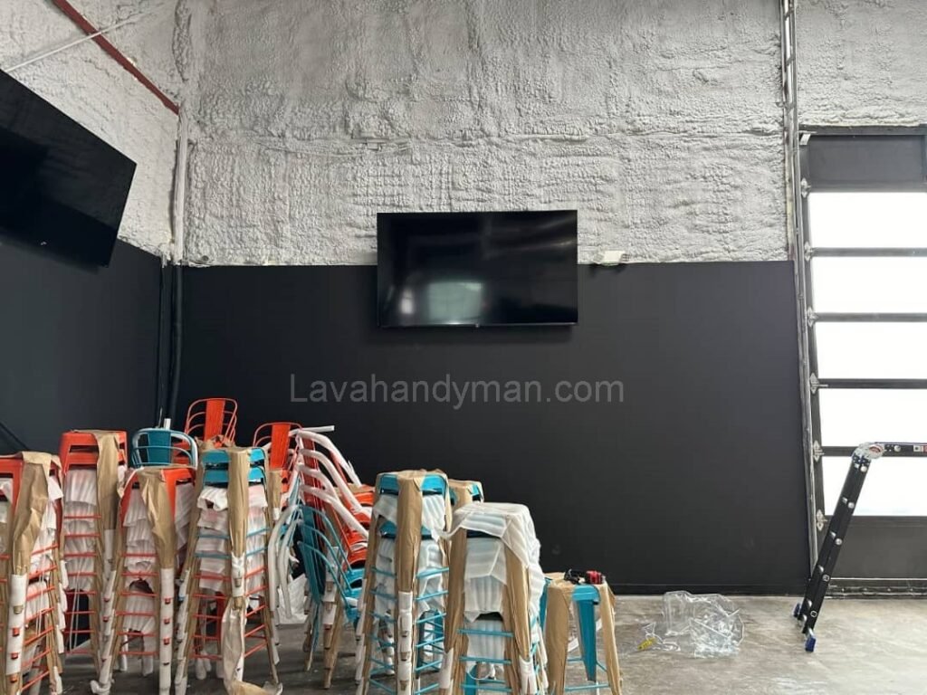 Installing a TV in a Bar or Commercial Space