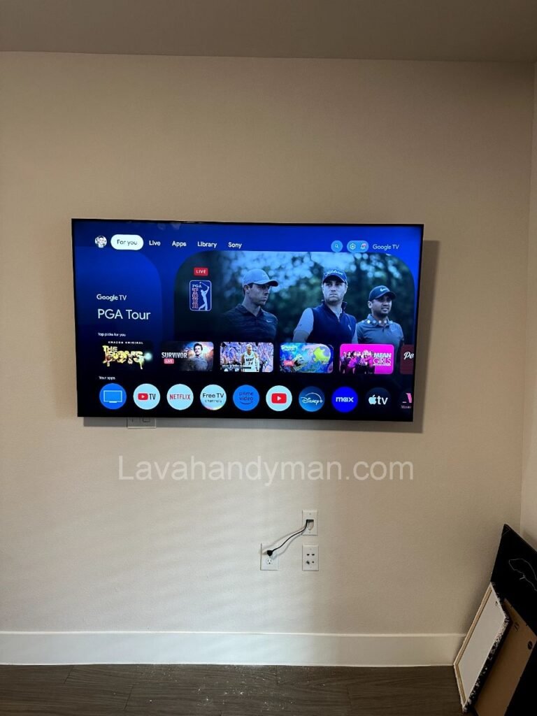 Installing a TV on a Ceramic Wall