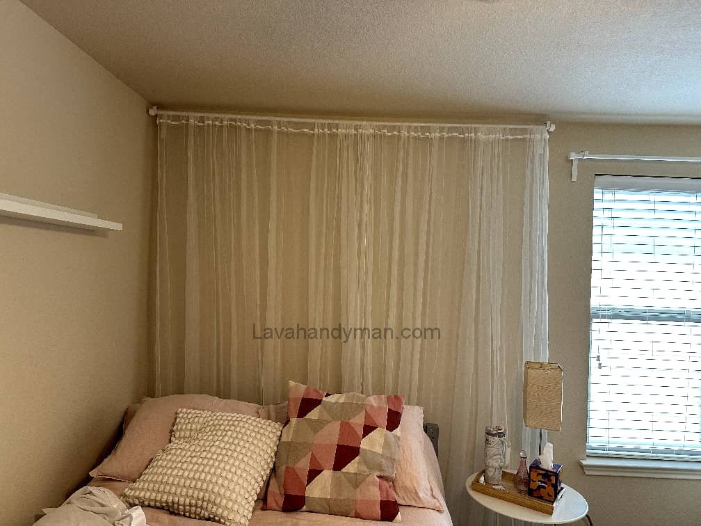 Shelves and Curtains