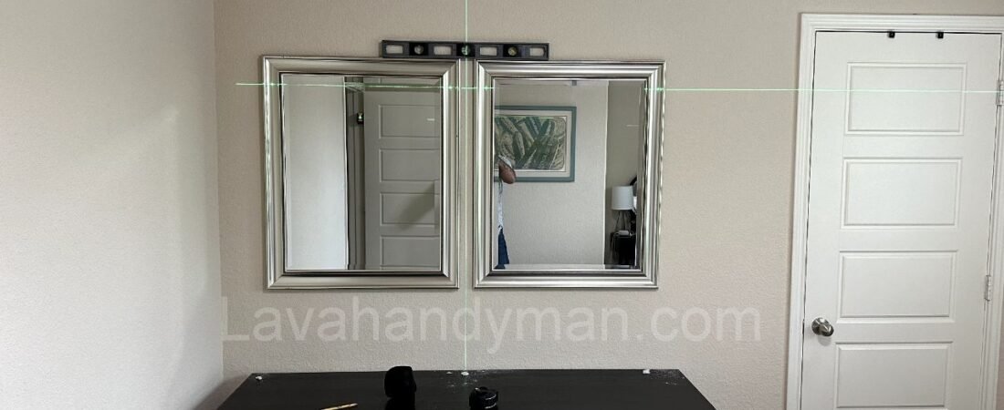 Installing Mirrors on the Wall and in the Bedroom
