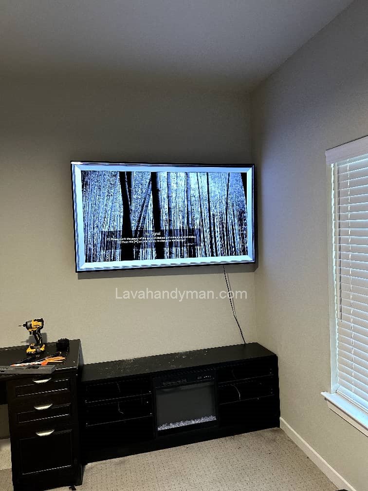 Curtains and TV