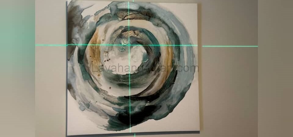 Hanging Paintings in the Bedroom and Living Room