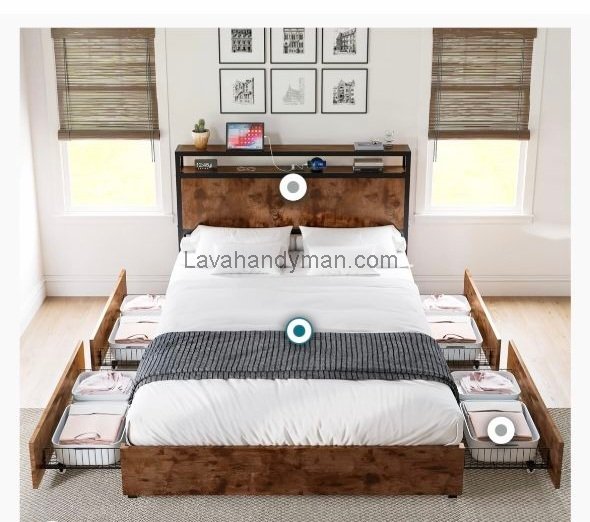 Assembling a Modern Bed Frame
