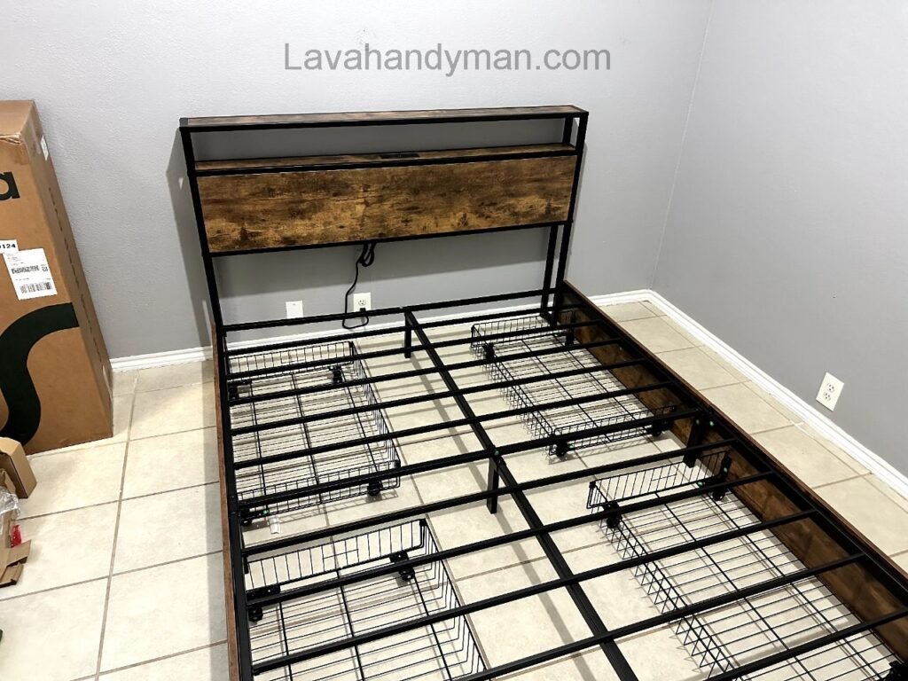 Assembling a Modern Bed Frame