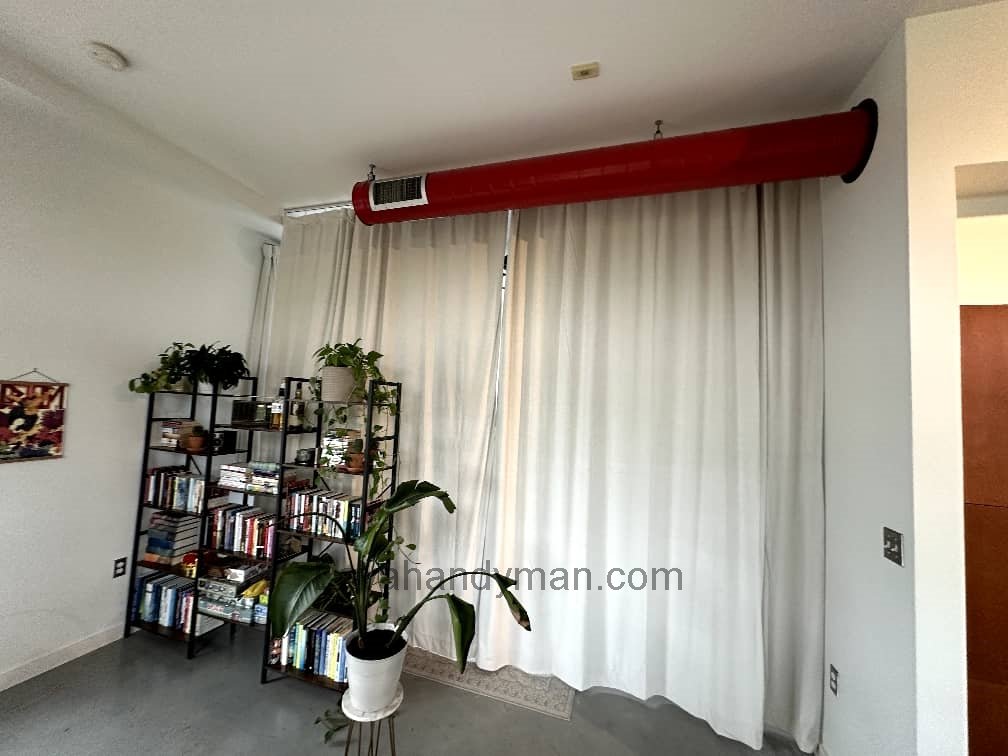 Ceiling-Mounted Section Curtains