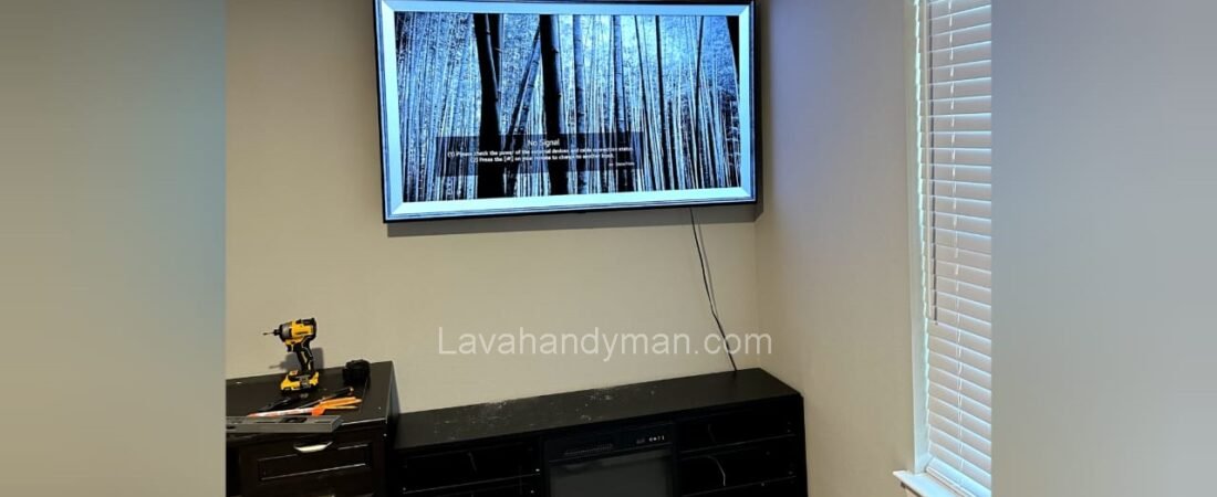 Proper Installation of Curtains and TV in the Bedroom