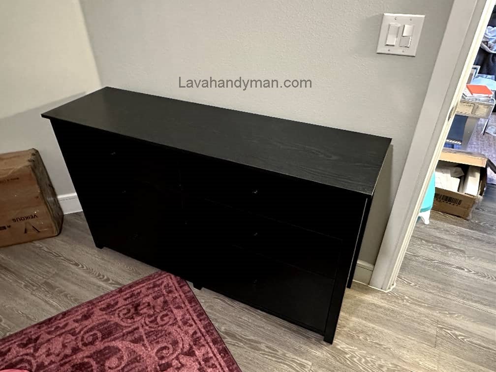 Assembling a Desk and Dresser