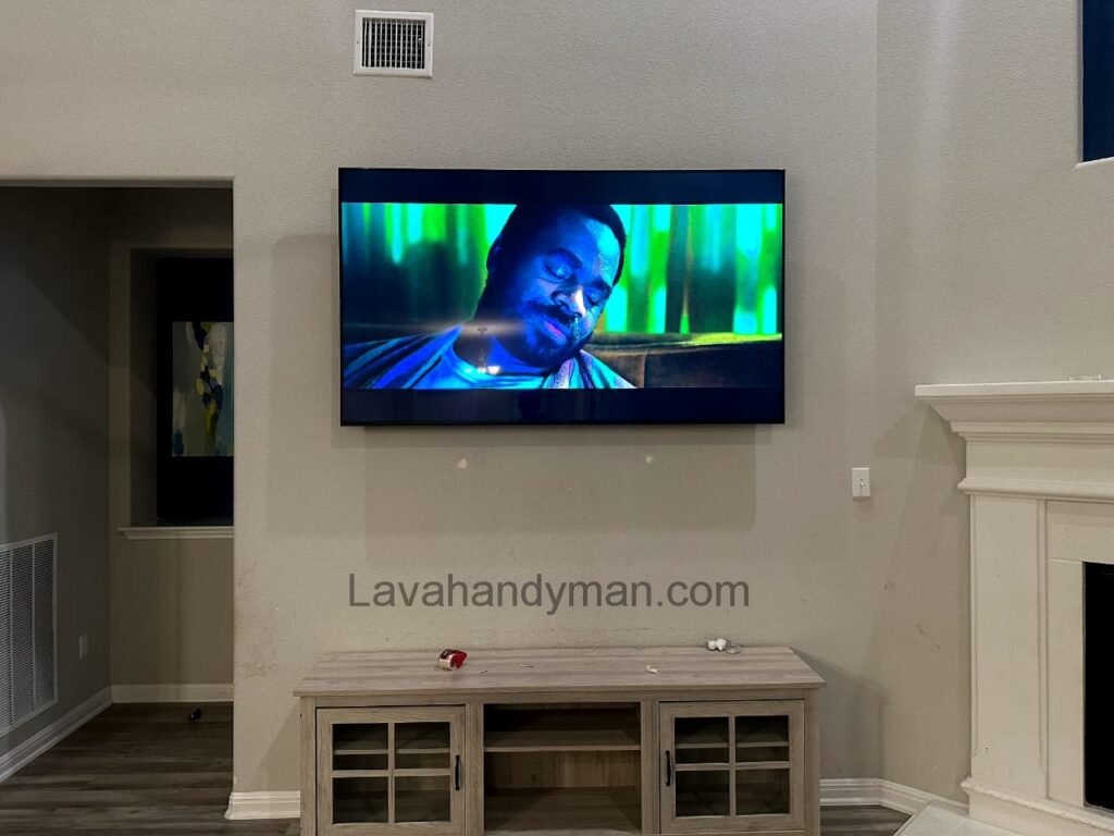 Installing a 50-Inch TV