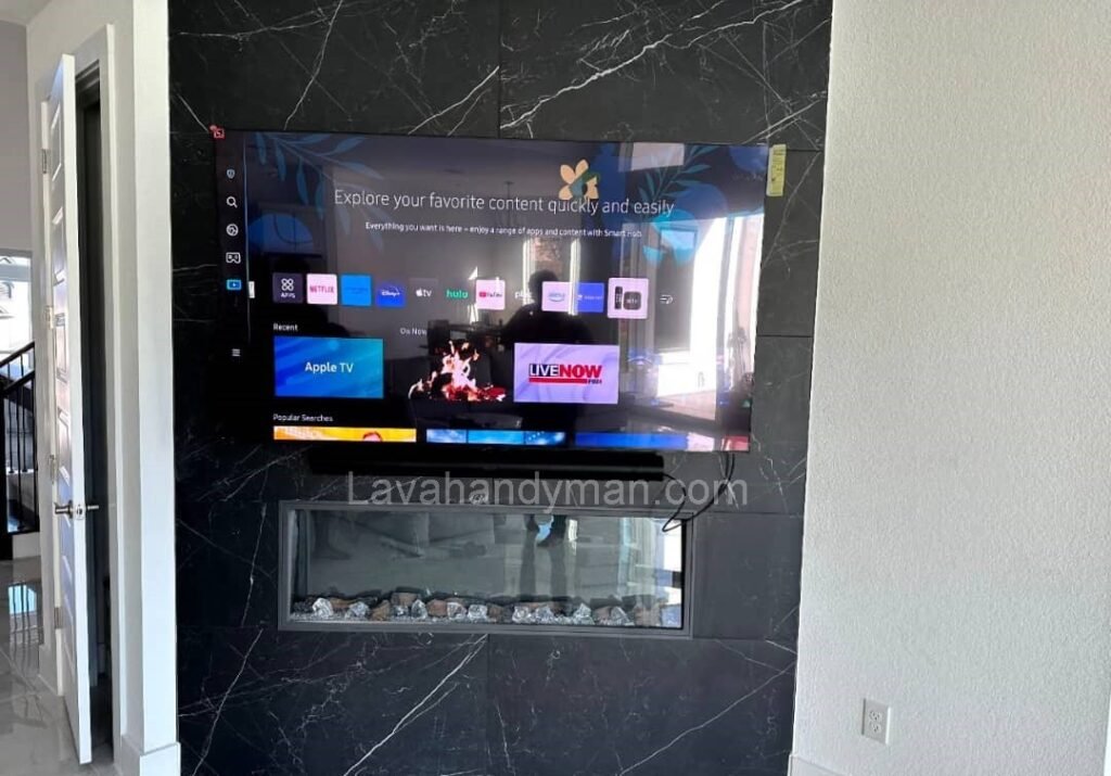 Mounting a TV