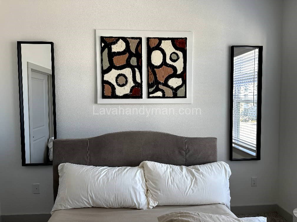 Installing Luxury Wall Art