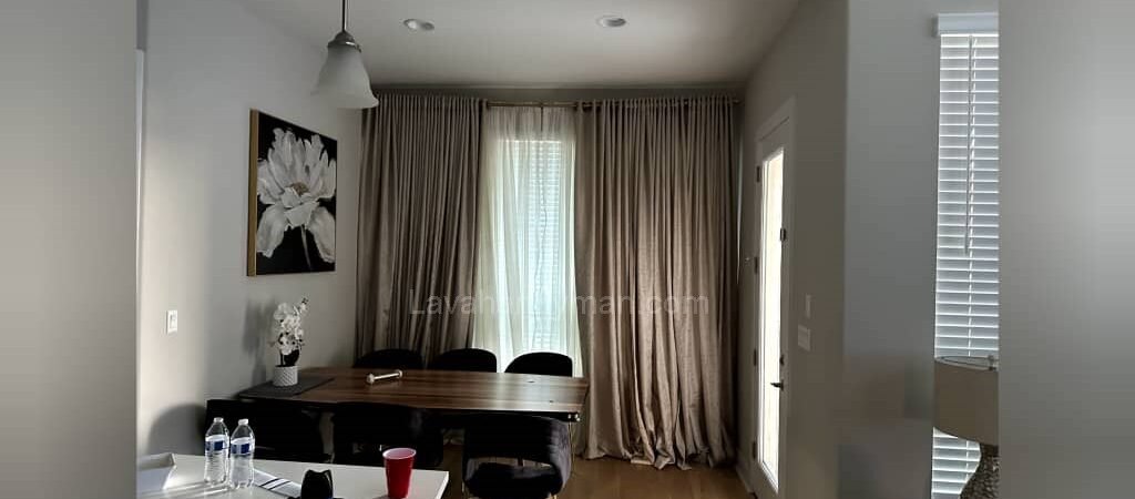 Best Way to Install Eyelet Curtains in the Living Room: Key Tips