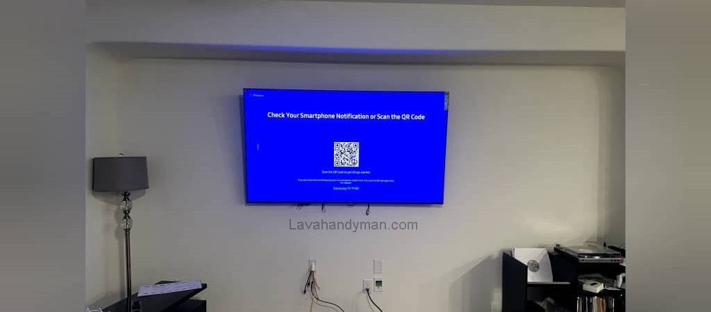 Smart Samsung TV Wall Mount Guide with Cable Management