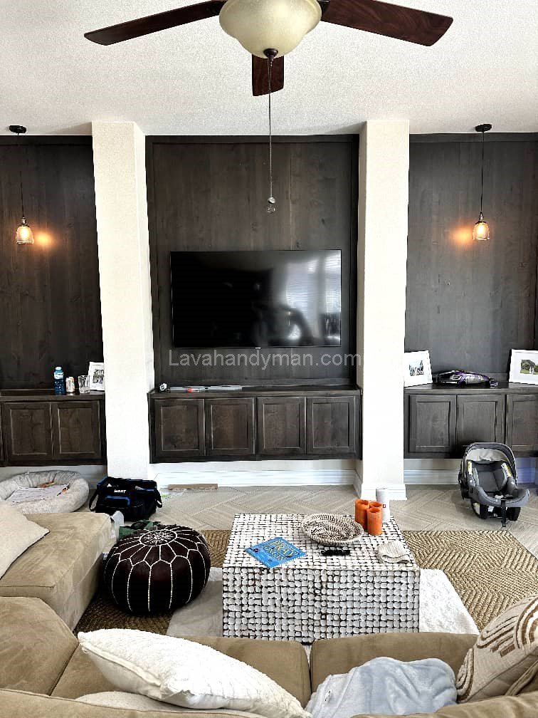 TV on an MDF Wall