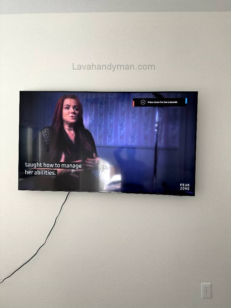 Mounting a 40-Inch TV