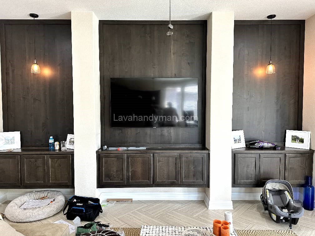 TV on an MDF Wall