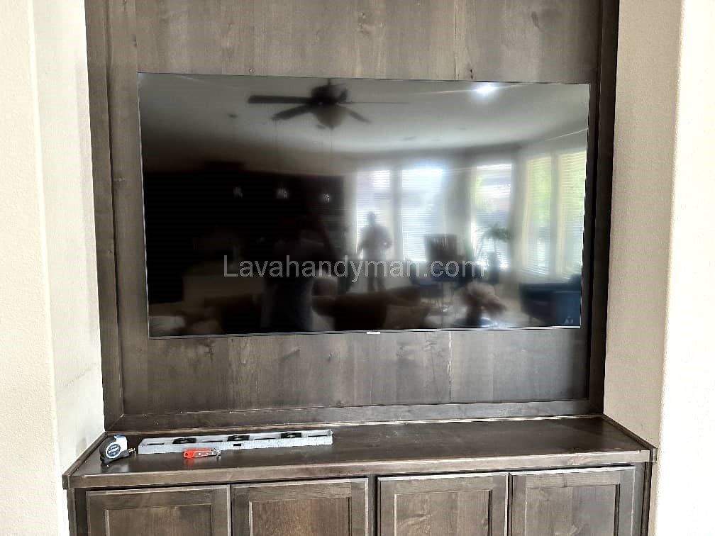 TV on an MDF Wall