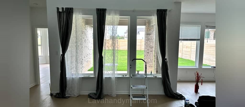 Installing Net Curtains with a Valance | Best Living Room Curtain Ideas 2025