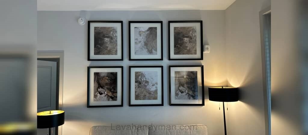 Best Method to Install Six-Piece Wall Art Without Damaging the Wall