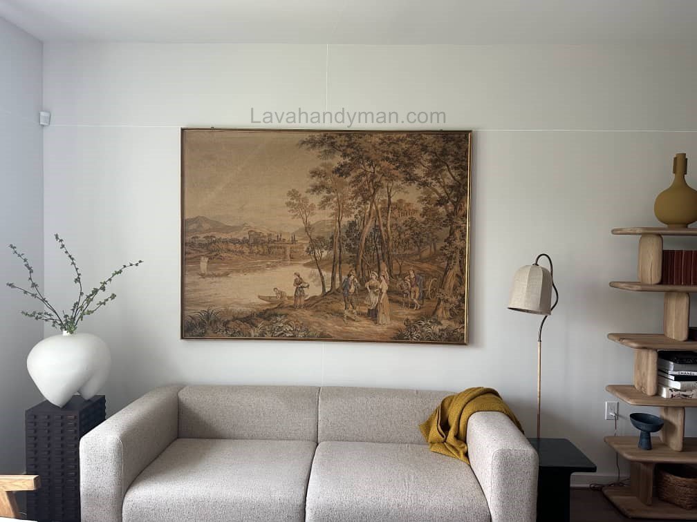 Install Antique Wall Art