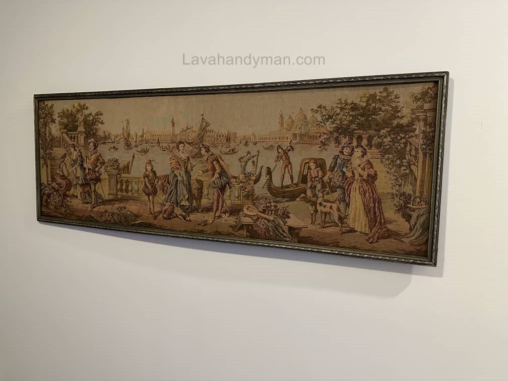 Install Antique Wall Art