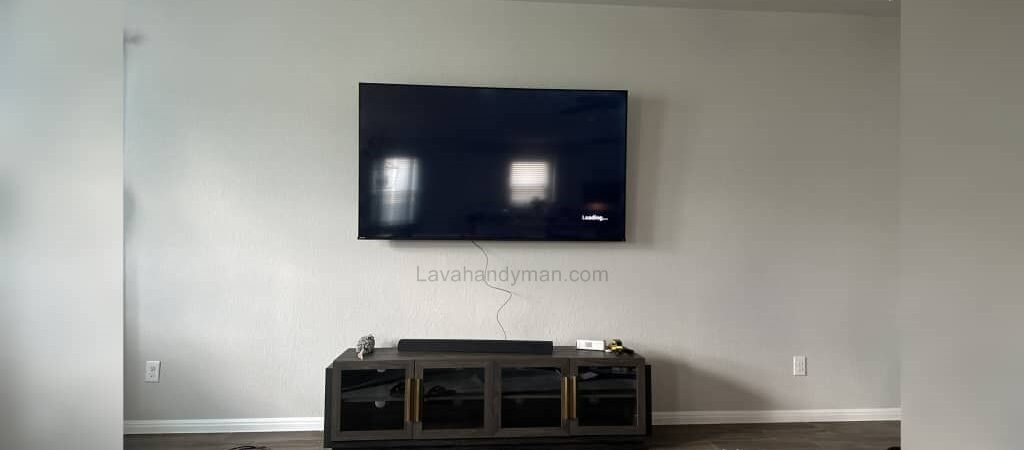 Best Location for Wall-Mounting a TV in the Living Room and Bedroom