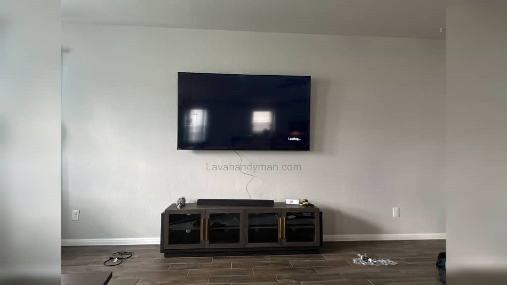 Best Location for Wall-Mounting a TV in the Living Room and Bedroom