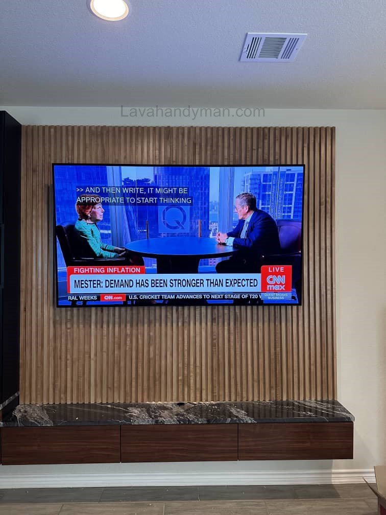 Wall-Mounting an LG 75-Inch TV