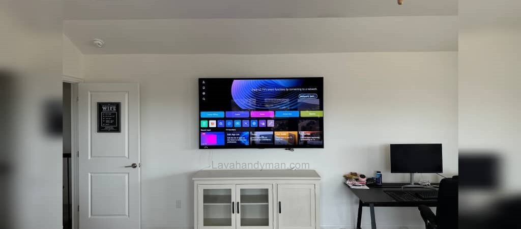 Best Way to Install a Large LG TV in Your Living Room