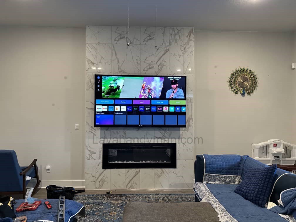 Mounting a TV Above a Wall Fireplace