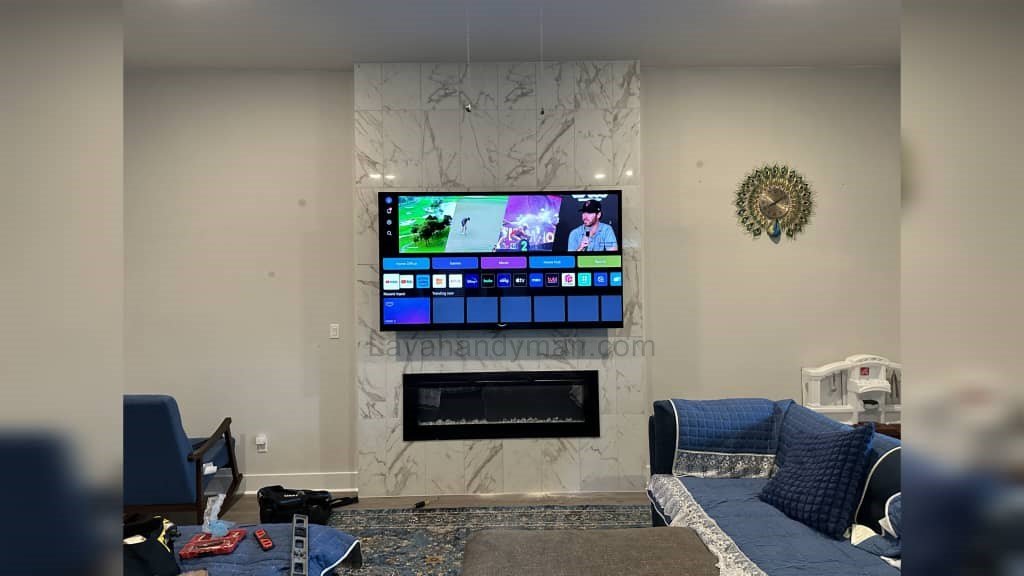 Mounting a TV Above a Wall Fireplace: Complete Guide, Standards, Pros & Cons