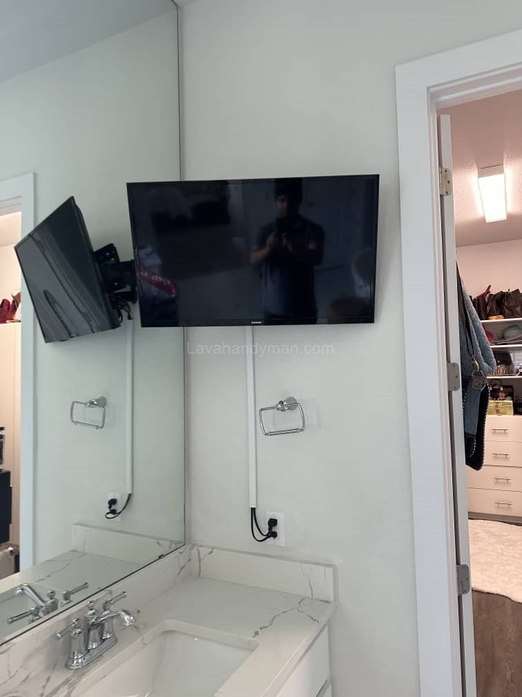 Installing a TV in the Bathroom 