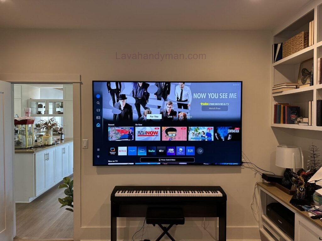 Mounting a Large TV on the Wall