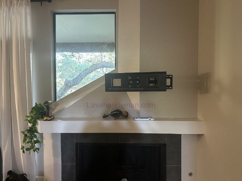 Installing a TCL TV Above a Fireplace