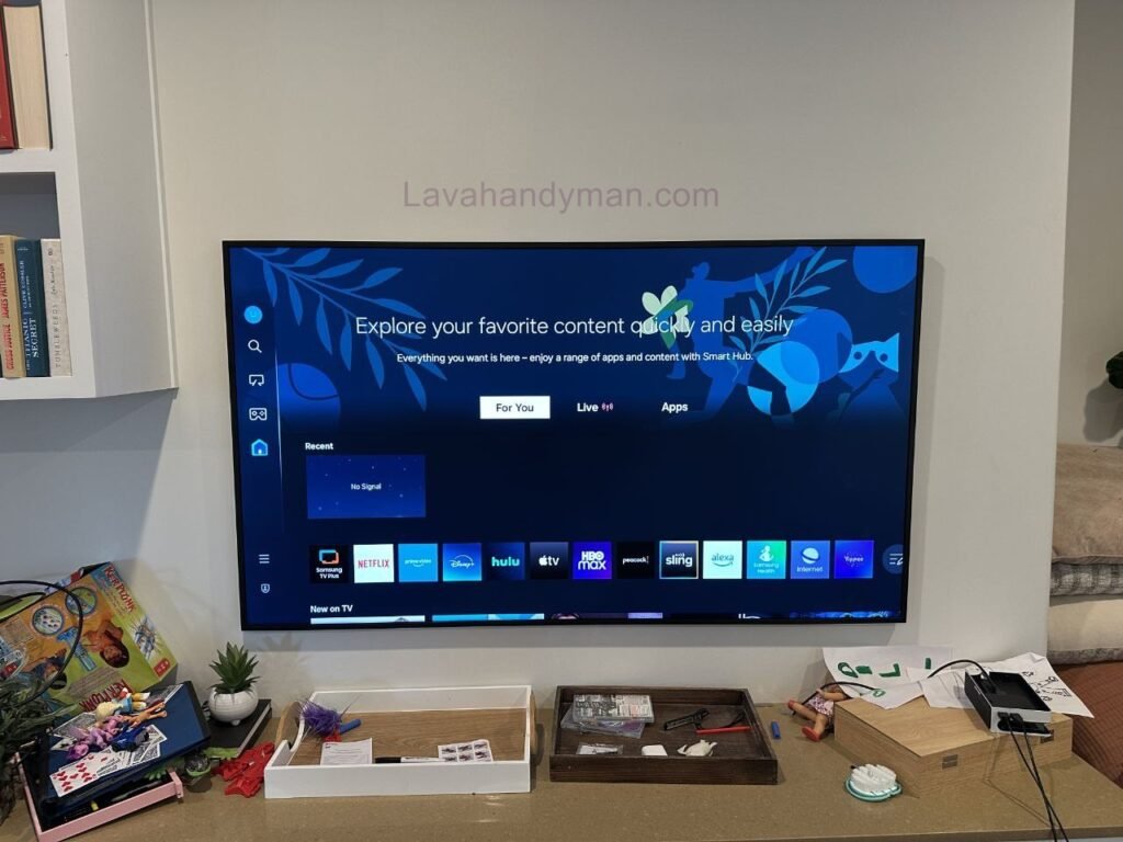 Common Mistakes When Installing a Large TV