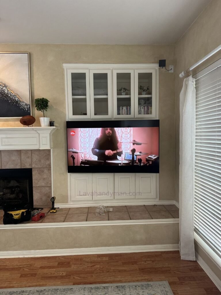 Installing a TV Inside a Cabinet