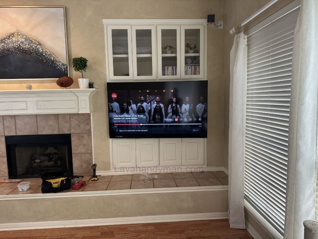 Installing a TV Inside a Cabinet