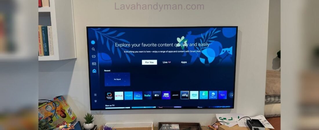 Common Mistakes When Installing a Large TV on the Wall and How to Avoid Them