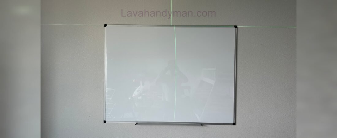 Installing a Whiteboard with a Laser Level: A Complete, Fast, and Error-Free Guide