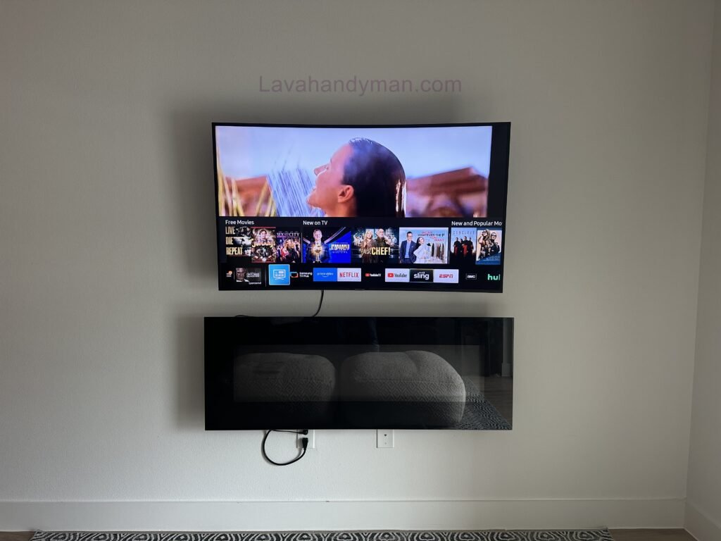 Best Height to Mount a TV Above a Fireplace