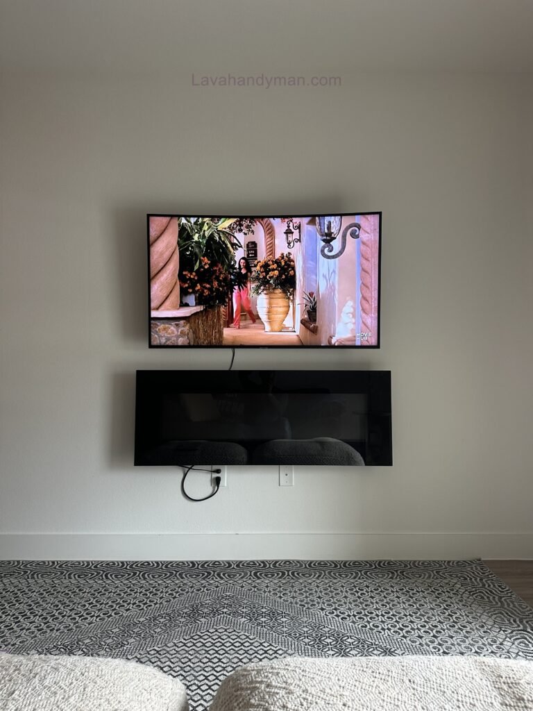Best Height to Mount a TV Above a Fireplace