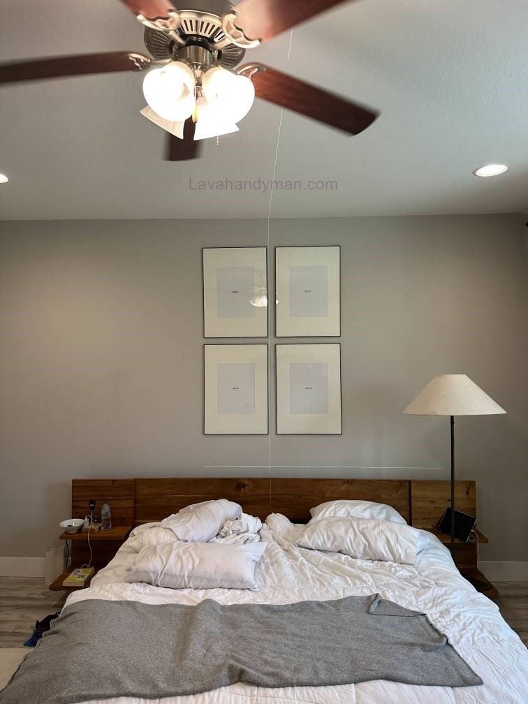 Hang a Painting with a Laser Level
