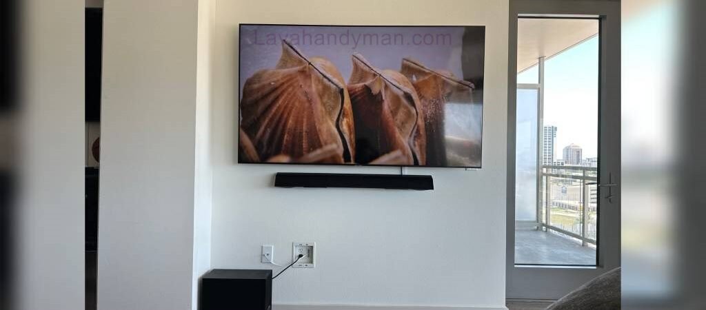 The secret to perfectly level TV installation; the role of a laser level in a professional result