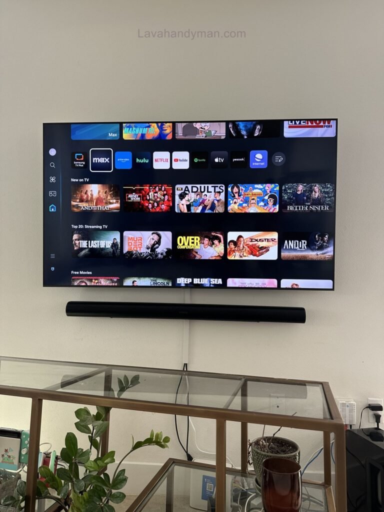 Wall Mounting a TV Near a Window