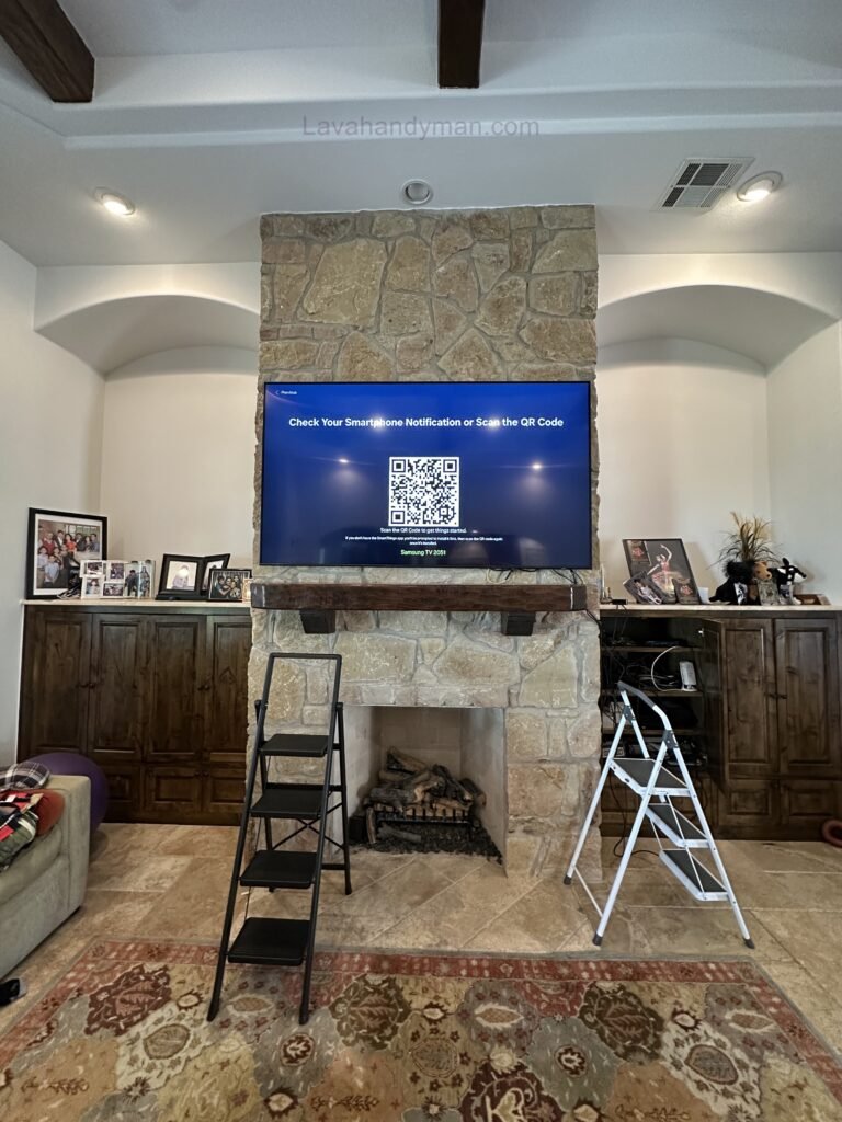Install a TV Above a Fireplace
