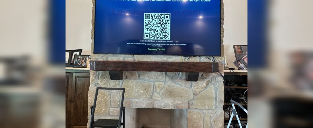 How to Install a TV Above a Fireplace Without Damaging the Wall