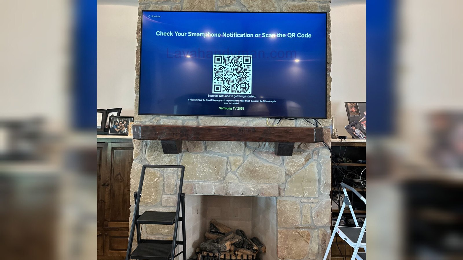 How to Install a TV Above a Fireplace Without Damaging the Wall
