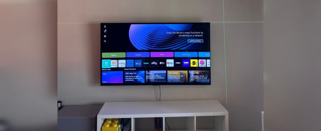 TV Wall Mount Installation Guide: Using a Laser Level for Perfect Alignment